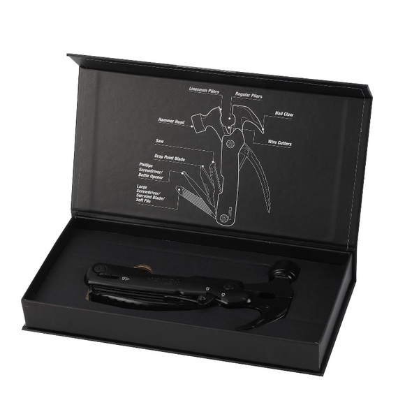 Hyper Tough 12-in-1 Hammer Multi Tool, Model 42865 Pocket tool New - Picture 7 of 10